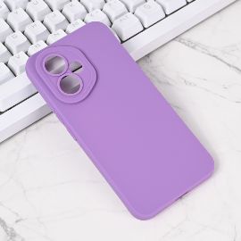 Torbica Silikon Pro Camera za Honor 400 ljubicasta