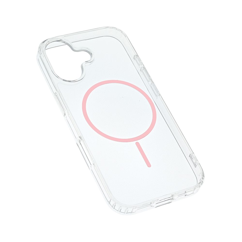 Torbica Magsafe Color Line za iPhone 17/18 6.3 roze