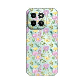 Slika Torbica Silikonska Print Skin za Honor X6c Soft Flowers