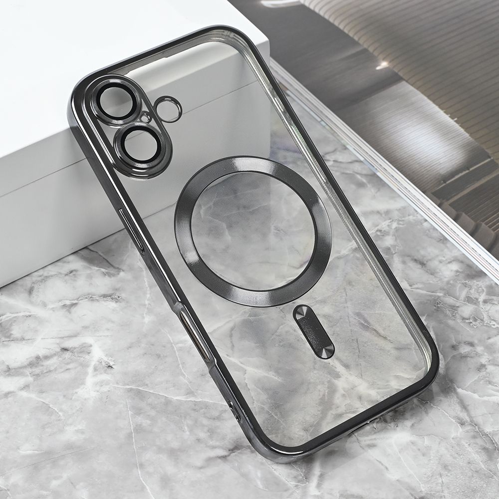 Torbica Magsafe Lux za iPhone 17 6.3 siva
