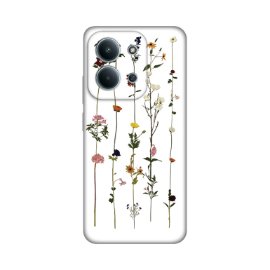 Torbica Silikonska Print Skin za Xiaomi Redmi 15C 4G Flower