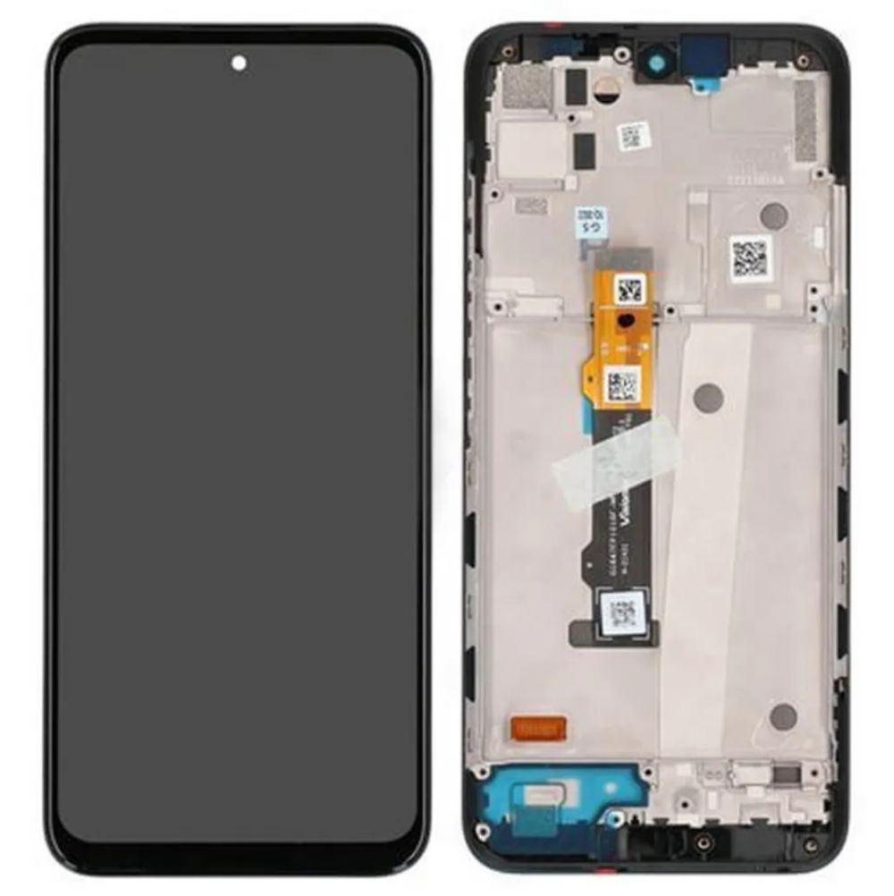 LCD za Motorola Moto G71 + touch screen + frame Black Service Pack ORG/5D68C19911