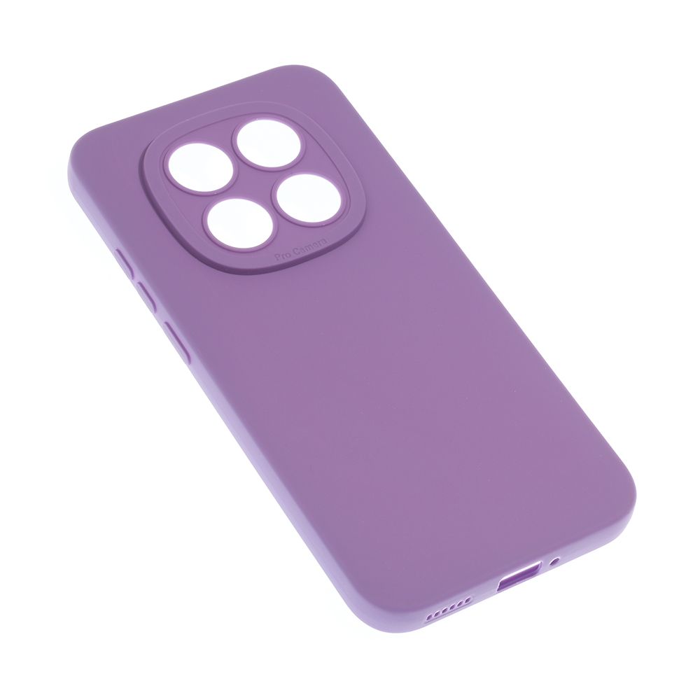Torbica Silikon Pro Camera za Xiaomi Redmi Note 15 Pro Plus 5G ljubicasta