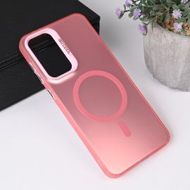Slika Torbica Magsafe Clear za Samsung A566B Galaxy A56 5G roze