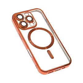 Slika Torbica Magsafe Lux za iPhone 16 Pro 6.3 narandzasta