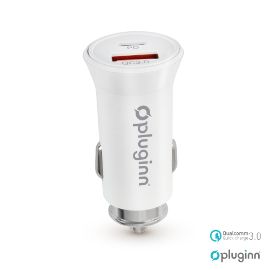 Slika Auto punjac Pluginn PI-21S, PD 20W, QC 3.0 18W, beli