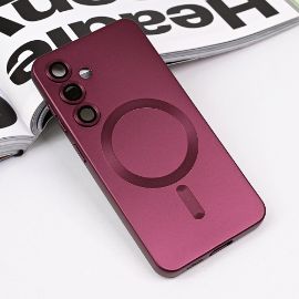 Slika Torbica Magsafe Chrome za Samsung S921B Galaxy S24 bordo