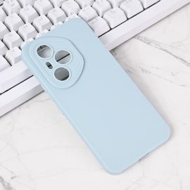 Torbica Silikon Pro Camera za Honor 400 Pro svetlo plava