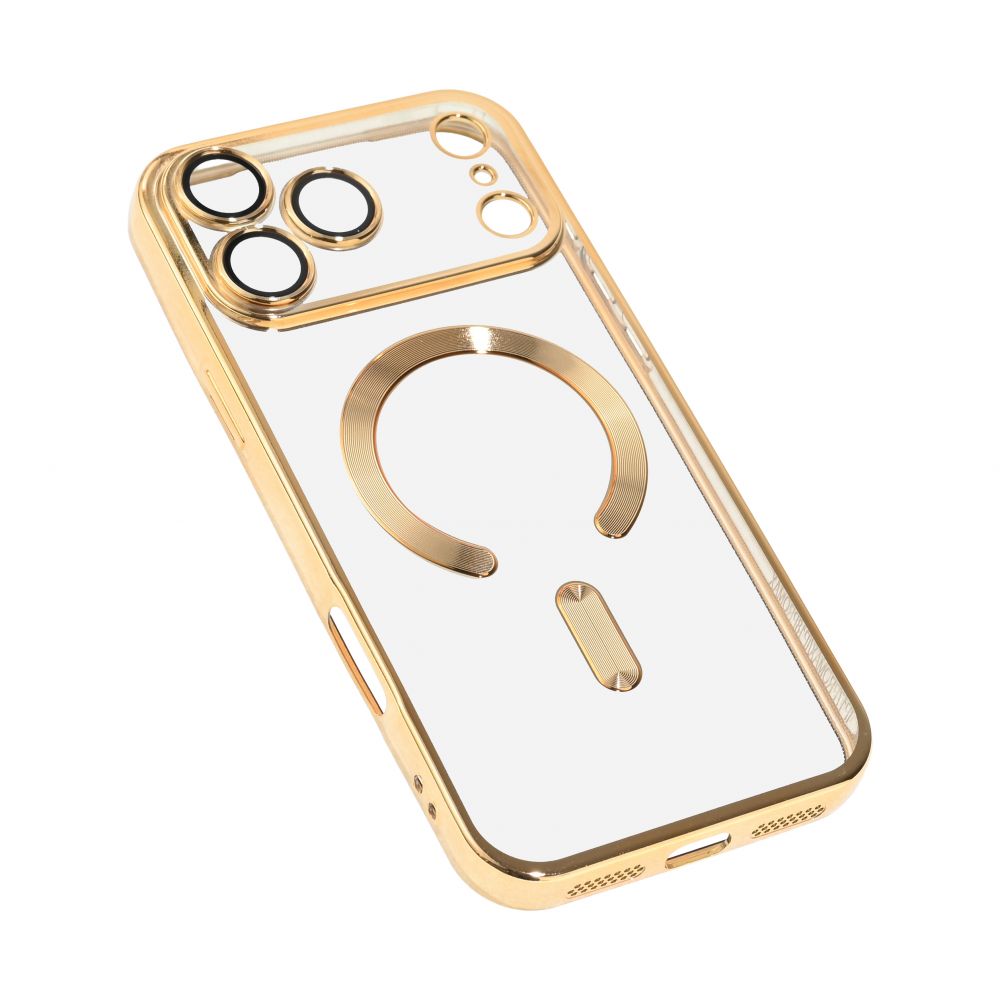 Torbica Magsafe Lux za iPhone 17 Pro Max/18 Pro Max 6.9 zlatna