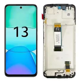 LCD za Xiaomi Redmi 13 + touch screen + frame Black