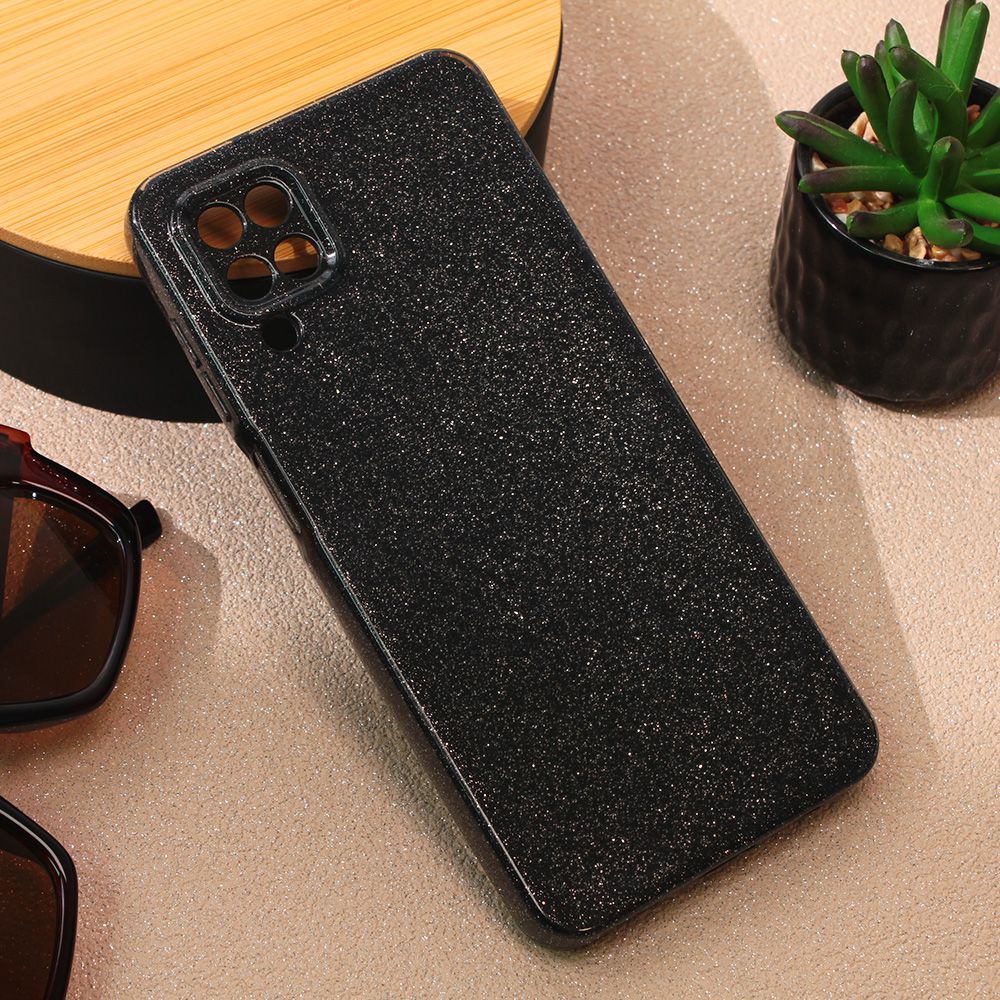 Torbica Sparkle Dust za Samsung A125F Galaxy A12 crna