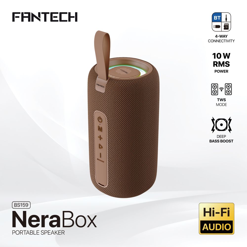 Bluetooth zvucnik Fantech BS159 NeraBox braon