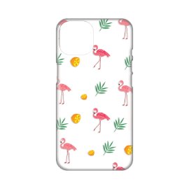 Slika Torbica Silikonska Print Skin za iPhone 14 Plus 6.7 Flamingos