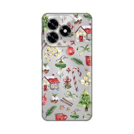 Torbica Silikonska Print Skin za Honor X5c Plus Winter Spirit