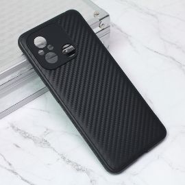 Torbica Carbon fiber za Xiaomi Redmi 12C crna