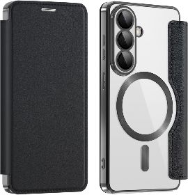 Slika Torbica Magsafe Lux Bi Fold za Samsung S941B Galaxy S26 crna