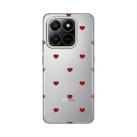 Slika Torbica Silikonska Print za Honor X7d 4G/400 Smart 5G Red Hearts