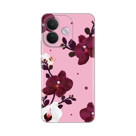 Torbica Silikonska Print Skin za Xiaomi Redmi Note 17 Pro 5G Pink Orchid