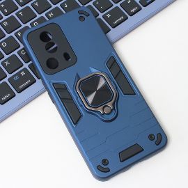 Slika Torbica Cube Ring za Xiaomi 13 Lite tamno plava