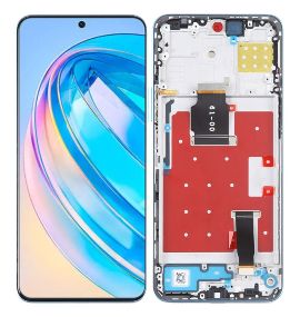 LCD za Honor X8a/Honor 90 Lite + touch screen + frame Cyan Lake CHO