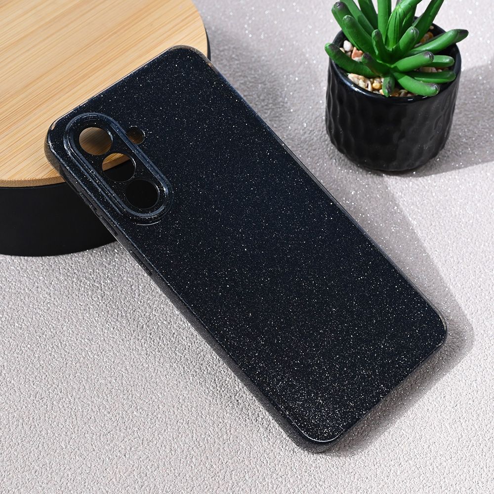 Torbica Sparkle Dust za Samsung A566B Galaxy A56 5G crna