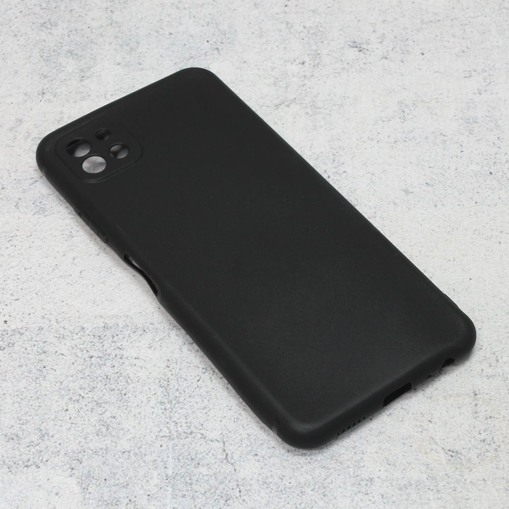 Torbica silikonska Ultra Thin za Samsung A226B Galaxy A22 5G mat crna