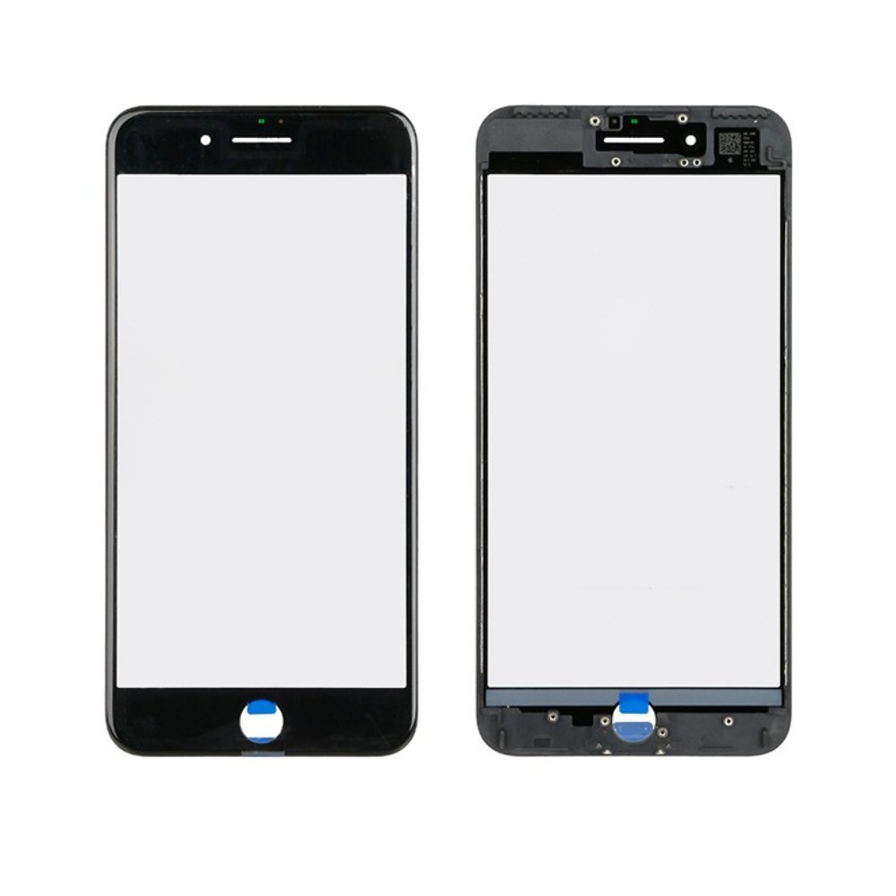 Staklo touch screen-a+frame za Iphone 7 Plus crno AAA