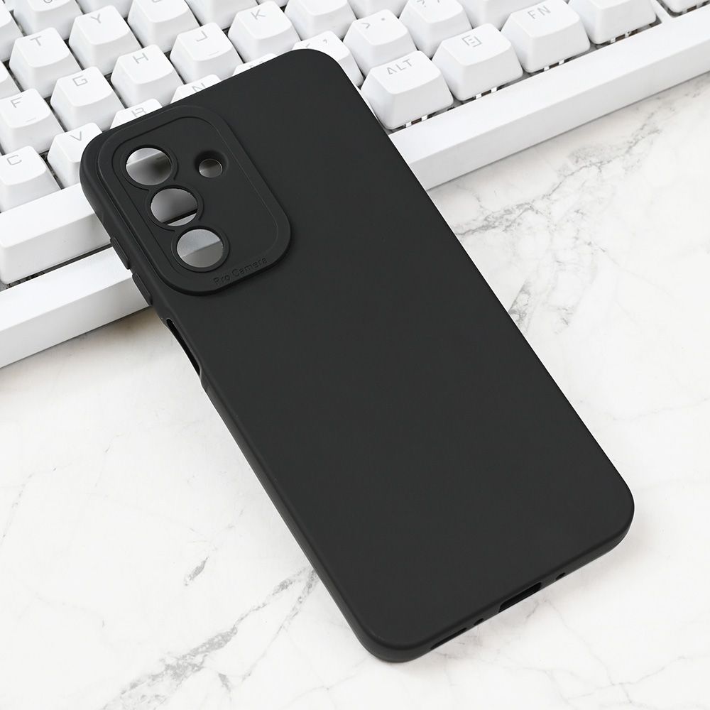 Torbica Silikon Pro Camera za Samsung A266B Galaxy A26 5G crna