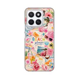 Slika Torbica Silikonska Print Skin za Honor X8c Beach Please
