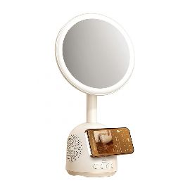 Slika Makeup ogledalo+Bluetooth zvucnik+Wireless Charger REMAX RT-E210