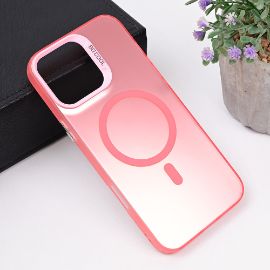 Torbica Magsafe Clear za iPhone 16 Pro Max 6.9 roze
