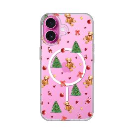 Slika Torbica Print Magsafe za iPhone 16 6.1 Merry Bear