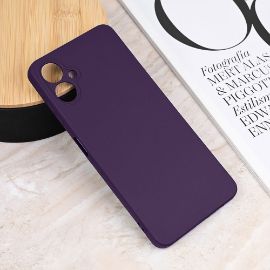 Slika Torbica Teracell Giulietta za Samsung A065F Galaxy A06 mat tamno ljubicasta