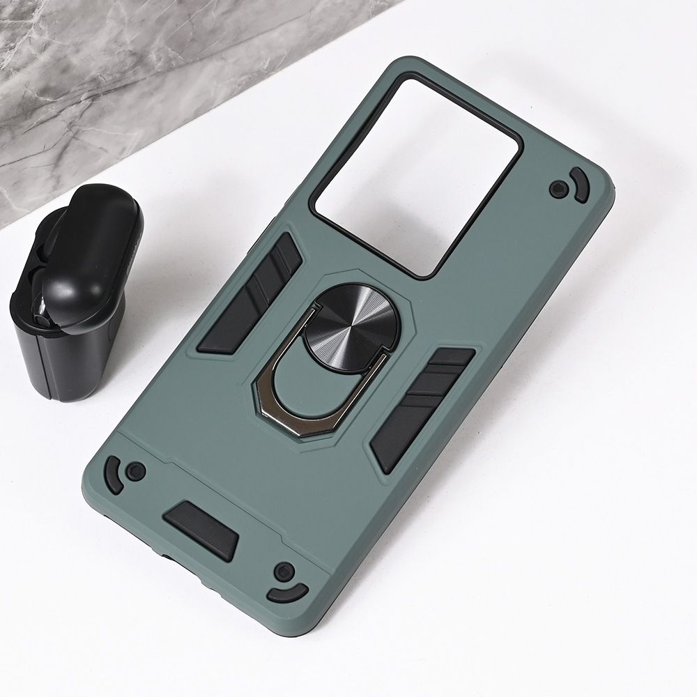 Torbica Hard Ring za Xiaomi Redmi Note 14s tamno siva