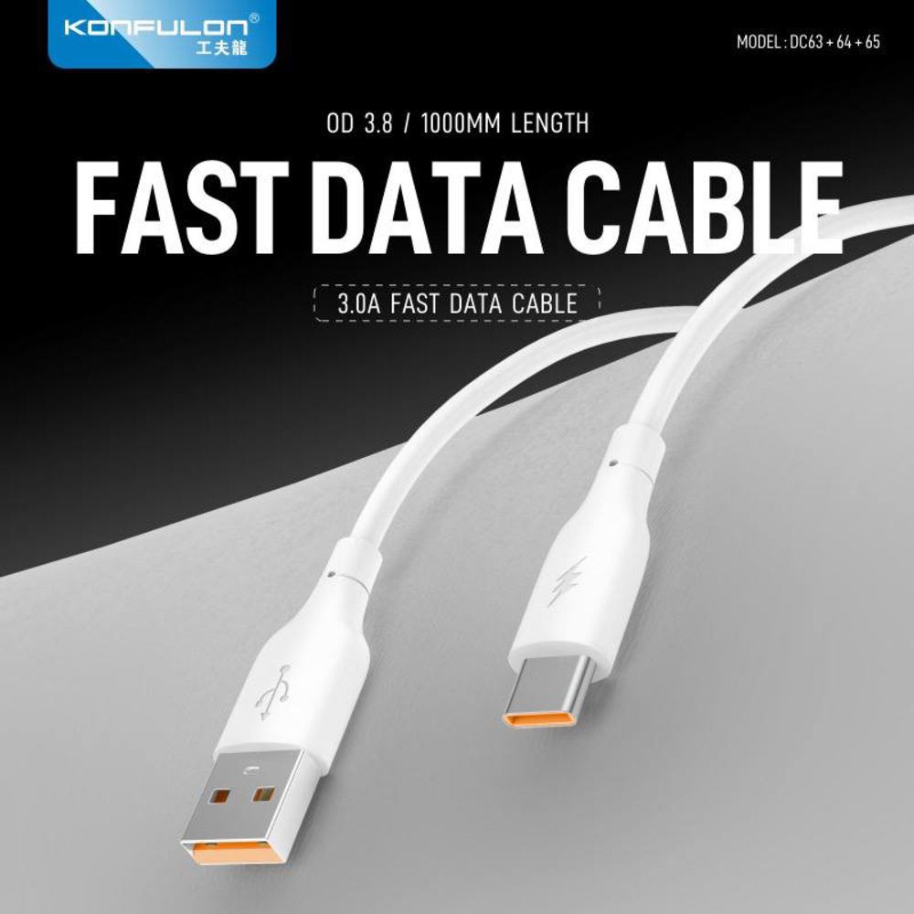 Data Kabl Konfulon Dc65 3a,usb Na V 1m 216695 - slika 2