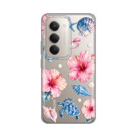Slika Torbica Silikonska Print Skin za Xiaomi Redmi 15 4G Hibiscus Sea