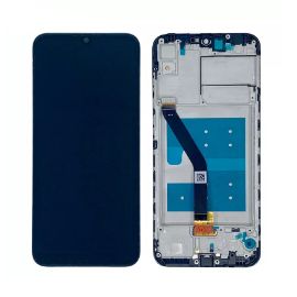 Slika LCD za Huawei Y6 2019/Y6 Prime 2019/Y6 PRO 2019+touch screen crni+frame crni
