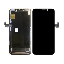 Slika LCD za Iphone 11 PRO MAX +touch screen crni HO3 I serie (sa drzacem kamere i senzora)
