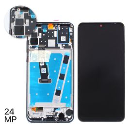 Slika LCD za Huawei P30 Lite + touch screen + frame Black (Version 24MP)