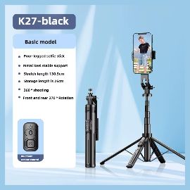 Selfie stick K27 + tripod crni