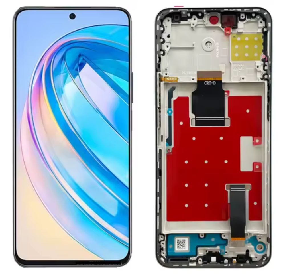 LCD za Honor X8a/Honor 90 Lite + touch screen + frame Black CHO