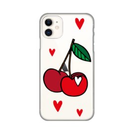 Slika Torbica Silikonska Print za iPhone 11 6.1 Cherry