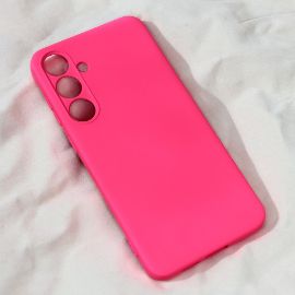 Torbica Teracell Soft Velvet za Samsung S926B Galaxy S24 Plus pink