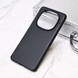 Torbica Defender Carbon za Xiaomi Redmi Note 14 Pro 5G (EU) crna
