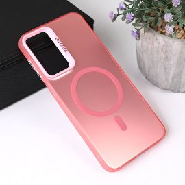 Slika Torbica Magsafe Clear za Samsung A165F Galaxy A16 5G roze