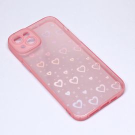 Torbica Heart Color IMD za iPhone 14 Plus 6.7 roze