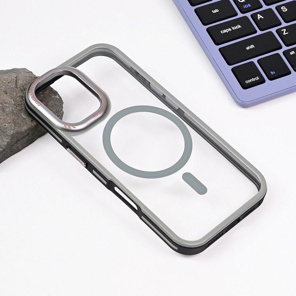 Torbica Magsafe Trendy za iPhone 16 6.1 siva