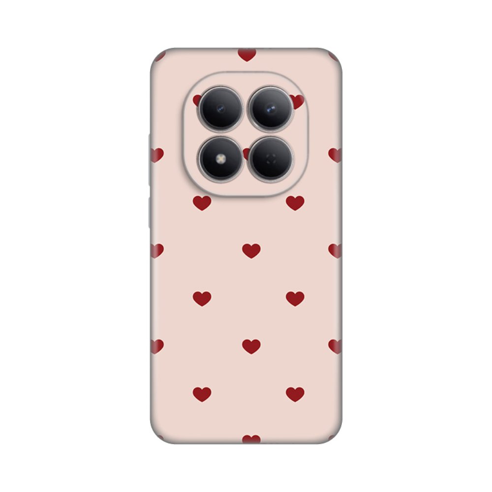 Torbica Silikonska Print za Xiaomi Redmi Note 15 Pro 5G Beige Hearts