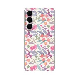 Torbica Silikonska Print za Samsung S731B Galaxy S25 Fe Watercolor Flowers