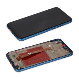 Slika LCD za Huawei P20 Lite/Nova 3E + touch screen + frame Klein Blue